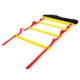 6 Meters 12 Knots Thick Section Pace Training Tough Durable Soft Ladder Football Training Wear Resistant Ladder Rope(Yellow)