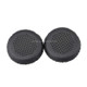 2 PCS For KOSS PP / SP Perforated Ventilation Version Protein Leather Cover Headphone Protective Cover Earmuffs (Black)