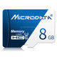 MICRODATA 8GB U1 Blue and White TF(Micro SD) Memory Card