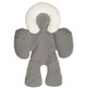 Strollers Seat Cushion Baby Car Head Body Support Pad(Gray)