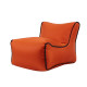 Waterproof Mini Inflatable Baby Seats SofaChair Furniture Bean Bag Seat Cushion(Orange seat)