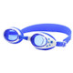 Star Pattern Anti-fog Silicone Swimming Goggles with Ear Plugs for Children(Blue)