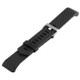 For Fitbit Charger 2 Bracelet Watch Diamond Texture TPU Watchband, Full Length: 23cm(Black)