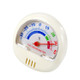 2 PCS Freezer Thermometer Indoor Outdoor Pointer Thermometer(White)