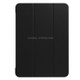 For Galaxy Tab S3 9.7 inch T820 / T825 Custer Texture Horizontal Flip Leather Case with 3-folding Holder(Black)