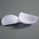3 Pairs Bra Pad Sewing Insert Soft Sponge Cup Removable Padded, Size:One size(White)
