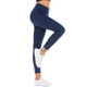 Running High Waist Tight Pantyhose Yoga (Color:Navy Blue Size:XL)