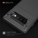 Brushed Texture Carbon Fiber TPU Case for Galaxy S10