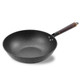 Household Maifanshi Non-stick Fine Iron Wok Suitable for Induction Cooker Gas Stove, Size:32cm