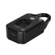 USB Charging Anti-theft Electronic Smart Fingerprint Lock, Support up to 10 Fingerprints Memory(Black)