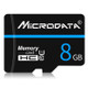 MICRODATA 8GB U1 Blue Line and Black TF(Micro SD) Memory Card