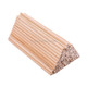 50 PCS Crude Wood Environmental Protection HB Pencils Painting Pencils for Kids School Office Supplies