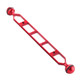 PULUZ 11.0 inch 27.9cm Aluminum Alloy Dual Balls Arm for Underwater Torch / Video Light(Red)