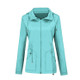 Raincoat Waterproof Clothing Foreign Trade Hooded Windbreaker Jacket Raincoat, Size: XL(Water Blue )(Water Blue)