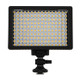 HD-160 White Light LED Video Light on-Camera Photography Lighting Fill Light for Canon, Nikon, DSLR Camera with 3 Filter Plates