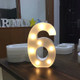 Digit 6 Shape Decoration Light, Dry Battery Powered Warm White Standing Hanging Holiday Light