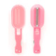 2 PCS Kitchen Essential Fish Scraper Fish Scale Planing Knife with Cover (Pink)