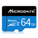 MICRODATA 64GB U3 Blue and Black TF(Micro SD) Memory Card