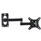 14-24 inch Universal Rotatable Retractable Computer Monitor Two Arms Wall Mount Bracket