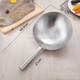 Stainless Steel Kitchen Spoon Water Spoon Large Scoop, Size:28cm(All Steel)