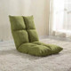 Lazy Sofa Chair Tatami Floor Cushions Bed Chair Folding Sofa(Green)