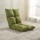 Lazy Sofa Chair Tatami Floor Cushions Bed Chair Folding Sofa(Green)
