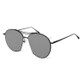 Vintage Oversize UV400 Sunglasses for Men Women Outdoor(Black)