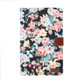 Dibase Flower Pattern Horizontal Flip PU Leather Case for Galaxy Tab A 10.5 / T590, with Holder & Card Slot (Black)