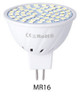 LED Concentrating Plastic Lamp Cup Household Energy-saving Spotlight, Wattage: 5W MR16 48 LEDs(Warm White)