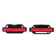 DM-013 2PCS Universal Fit Car Seatbelt Adjuster Clip Belt Strap Clamp Shoulder Neck Comfort Adjustment Child Safety Stopper Buckle(Red)