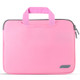 For 13 inch Laptops Diving Fabric Laptop Handbag(Pink)