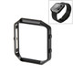 For Fitbit Blaze Watch Stainless Steel Frame Holder Shell(Black)