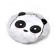 3 PCS Cute Cartoon Shower Bath Cap Saunas Lace Elastic Band Cap Hair Protective Cap(Grey Panda)