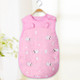 Spring Summer Cotton Soft And Airpermeability Sleeping Bag, Size:120/66(Pink Bear)