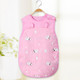 Spring Summer Cotton Soft And Airpermeability Sleeping Bag, Size:120/66(Pink Bear)