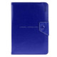 Universal Crazy Horse Texture Horizontal Flip Leather Case with Holder for 7 inch Tablet PC(Dark Blue)