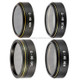 4 in 1 HD Drone Star Effect + ND2 + ND4 + CPL Lens Filter Kits for DJI Phantom 4 Pro