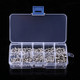 340 PCS ISO7380 Hex Socket Screws Bolts Nut M3 Stainless Steel Pan Head Screw Set