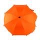 Adjustable Laciness Umbrella For Golf Carts, Baby Strollers/Prams And Wheelchairs To Provide Protection From Rain And The Sun(Orange Light)