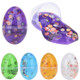 3Pcs/Set Slime Egg Colorful Soft Scented Stress Relief Toy Plasticine Toys(Purple)