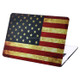 Retro US Flag Pattern Frosted Hard Plastic Protective Case for Macbook Air 11.6 inch