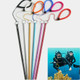 Aluminum Alloy Diving Tinker Stick Calibrated Wnderwater Probe Bar with Hand Rope(Random Color Delivery)