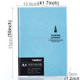 Creative Simple Design Colorful Fashion Gum Cover A5 Diary Notebook (Blue)