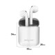 ZEALOT H20 TWS Bluetooth 5.0 Touch Wireless Bluetooth Earphone with Magnetic Charging Box, Support Stereo Call & Display Power in Real Time(White)