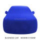 Anti-Dust Anti-UV Heat-insulating Elastic Force Cotton Car Cover for Business Car, Size: 4.8m~5.15m (Blue)