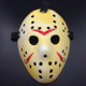 Halloween Party Cool Thicken Jason Mask (Red + Yellow)