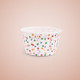 3000 PCS Colorful Dots Pattern Round Lamination Cake Cup Muffin Cases Chocolate Cupcake Liner Baking Cup, Size: 6.8 x 5 x 3.9cm