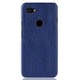 Shockproof Crocodile Texture PC + PU Case For Google Pixel 3A XL(Blue)