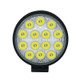 10.5W White Light Round-Shaped Waterproof Car Boat Marine Work Lights Spotlight LED Bulbs, DC 9-30V