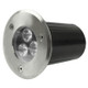 3W Buried Light, White Light, Waterproof 3 LED Light, AC 85-220V